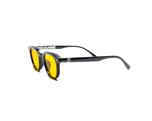 PROMISE Brixton Yellow occhiali moda UV400 – Roma laterale