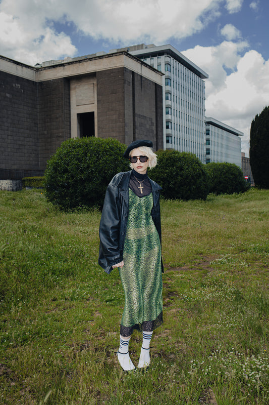 PROMISE Izar Tartarugato occhiali indossati UV400 – Roma lifestyle