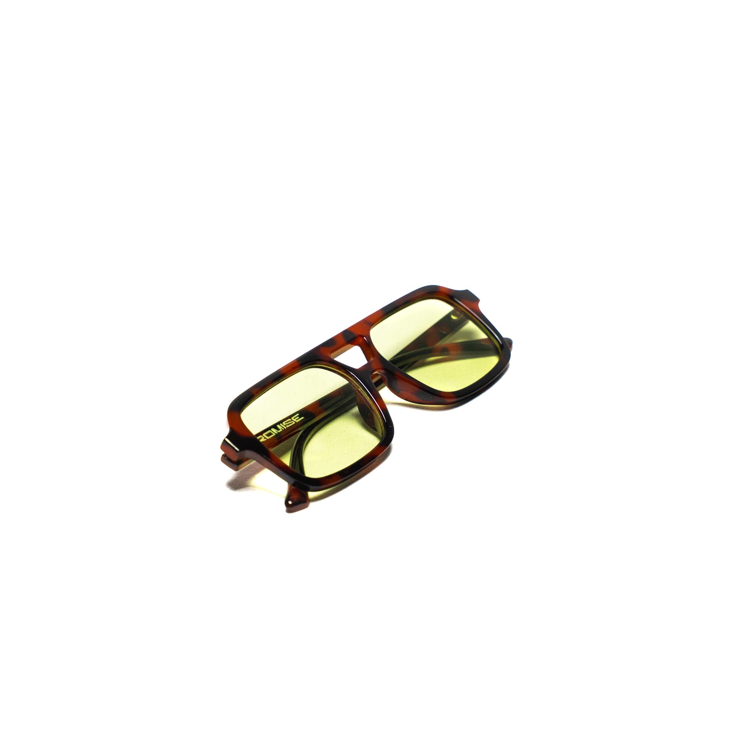 Occhiali PROMISE Lima Green moda estate UV400 – Roma vista angolata