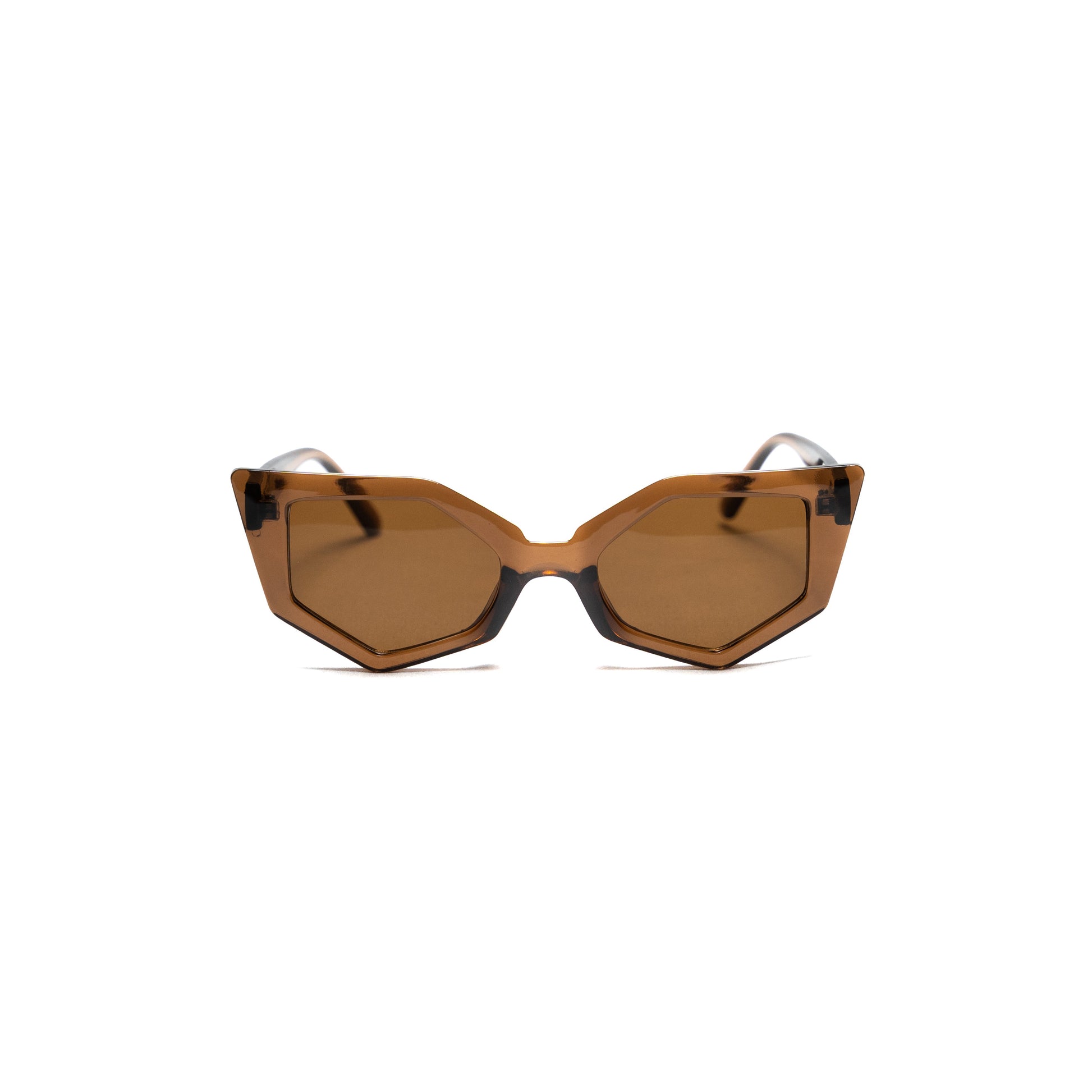 Occhiali da sole PROMISE Akira Brown UV400 – Roma frontale