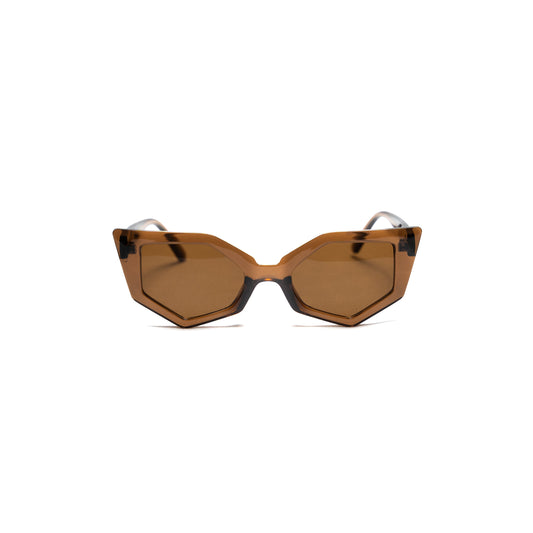 Occhiali da sole PROMISE Akira Brown UV400 – Roma frontale