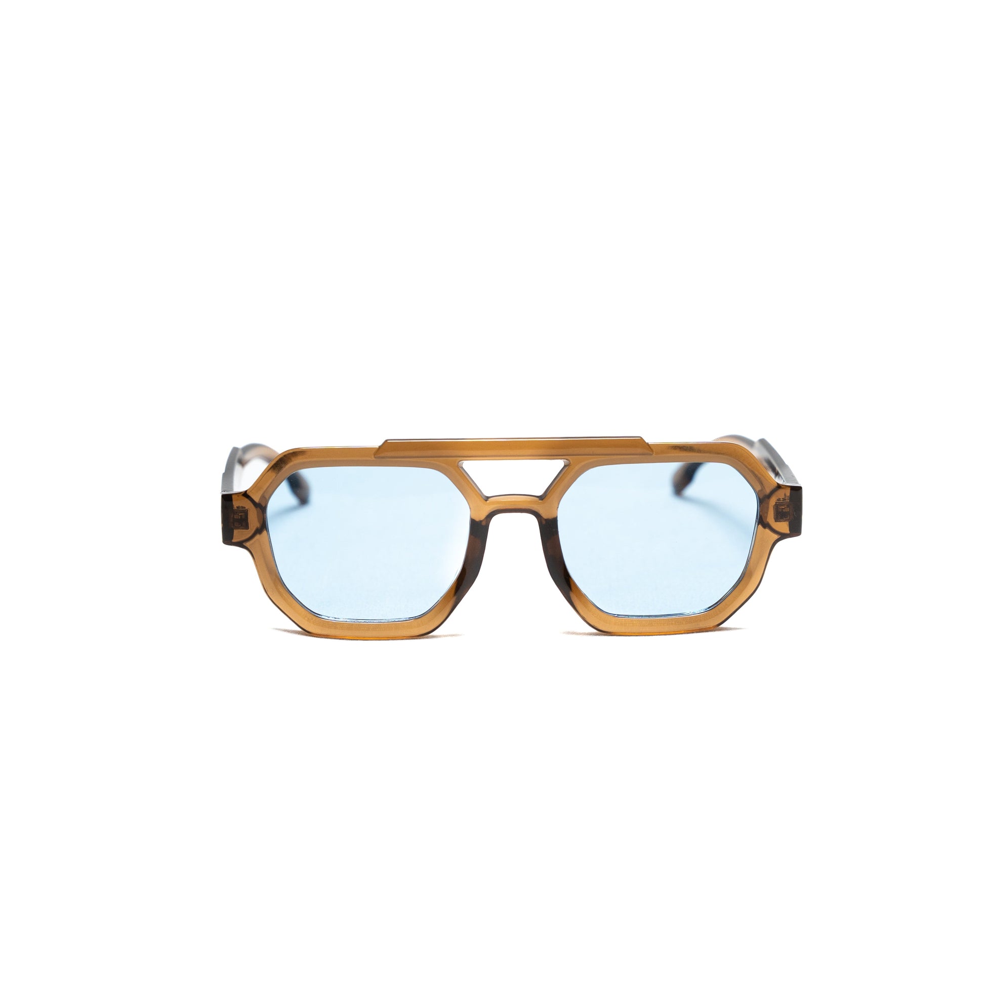Occhiali da sole PROMISE Kobe Brown UV400 – Roma vista frontale
