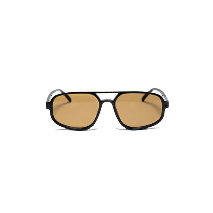 Occhiali da sole PROMISE Soho Tan UV400 minimal – Roma frontale