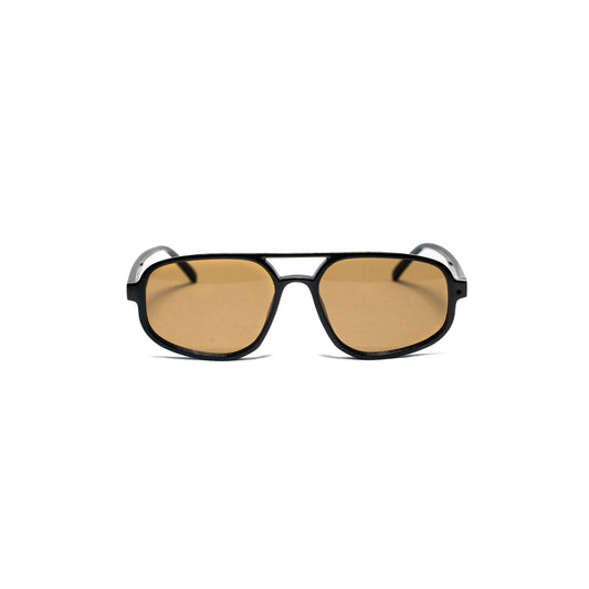 Occhiali da sole PROMISE Soho Tan UV400 minimal – Roma frontale