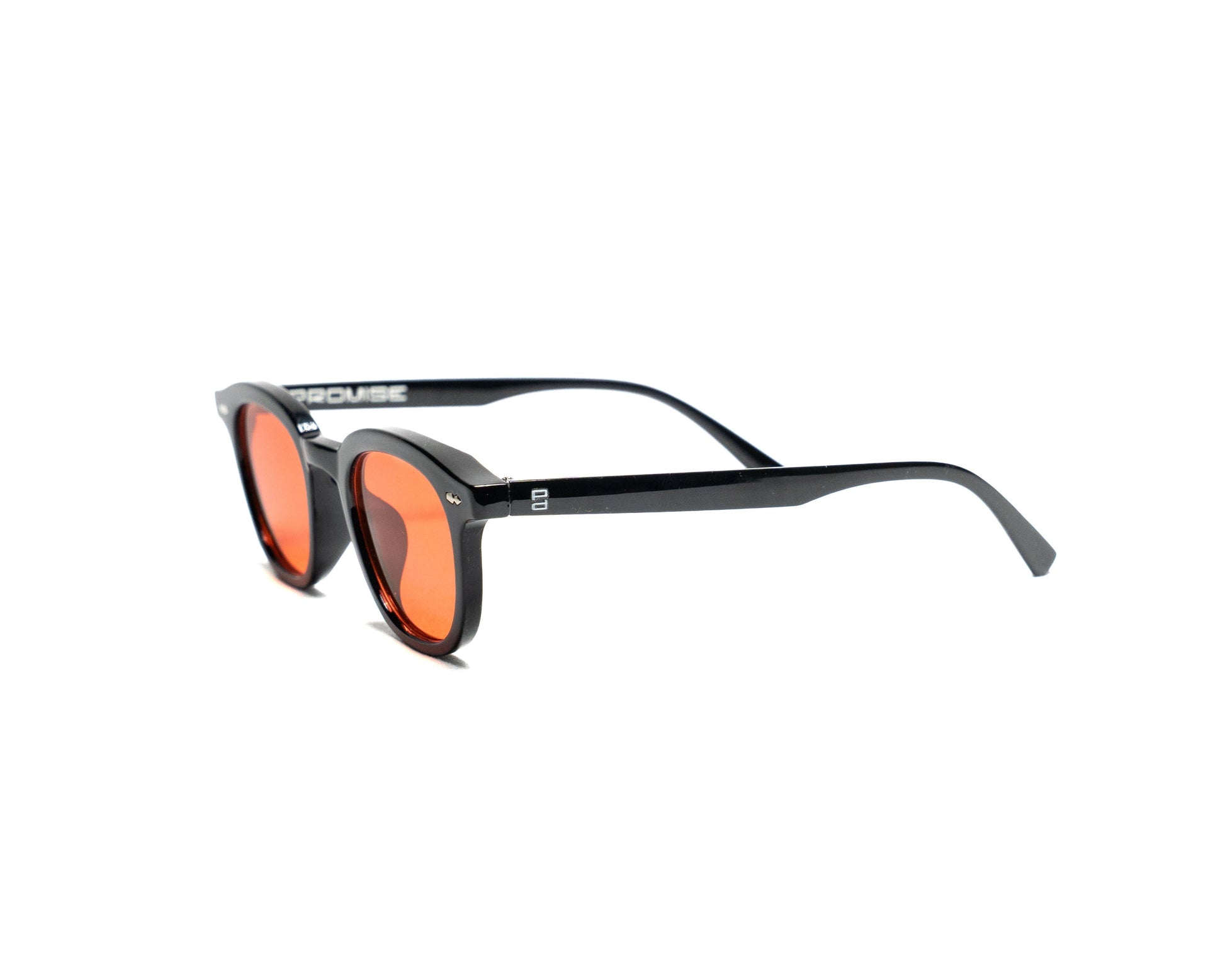 PROMISE Brixton Orange occhiali moda UV400 – Roma laterale