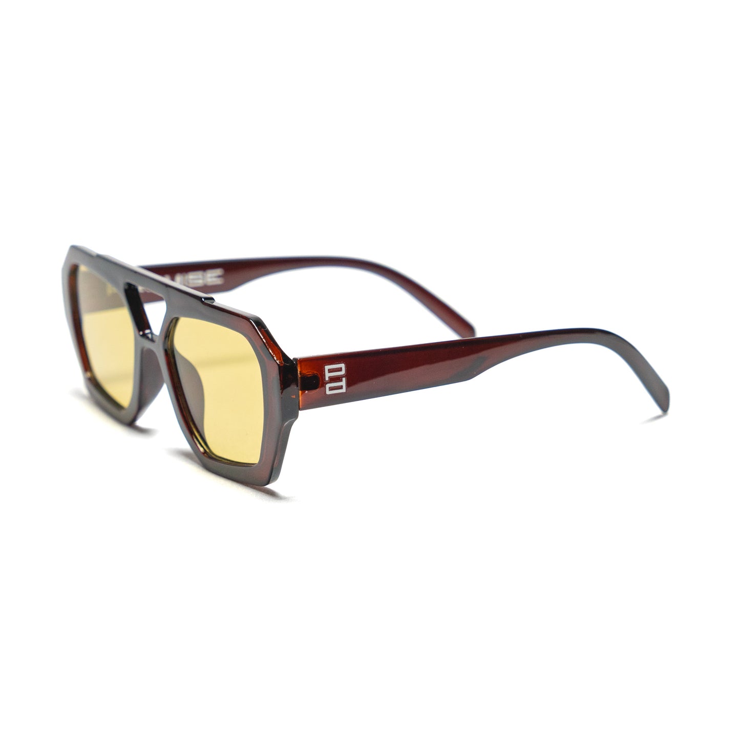 PROMISE Izar Yellow occhiali moda colorati UV400 – Roma laterale
