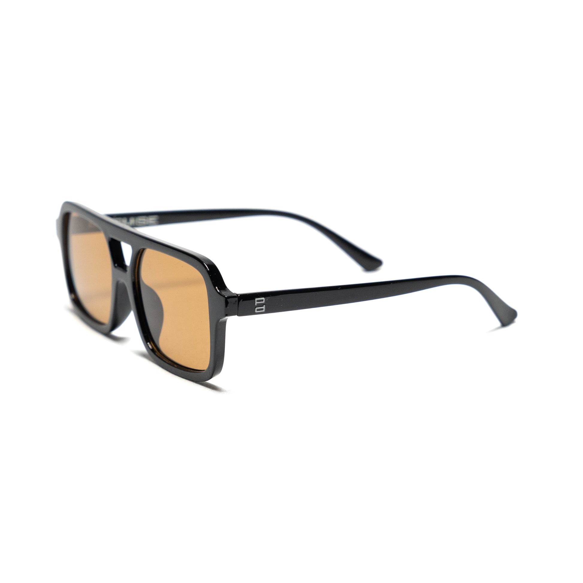 PROMISE Lima Brown occhiali UV400 in PVC riciclato – Roma laterale