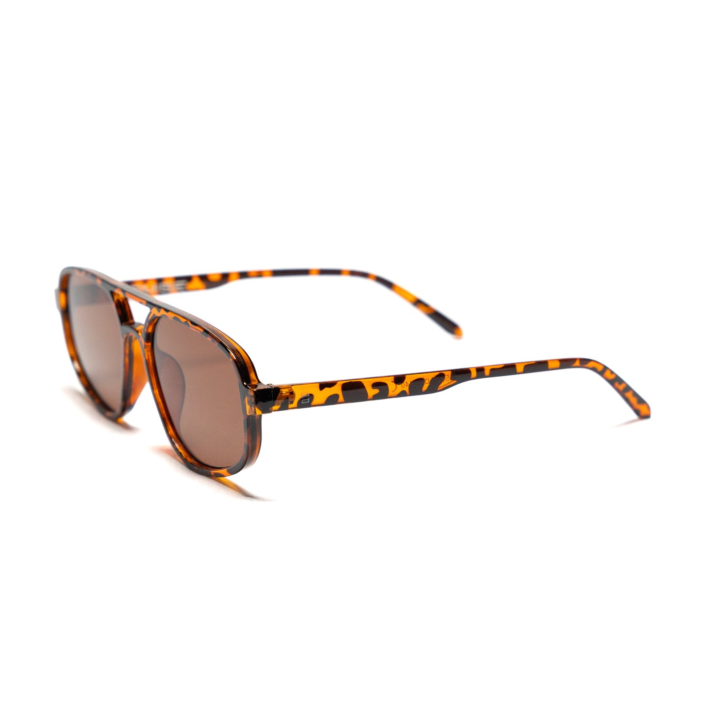 PROMISE Soho Brown occhiali minimal UV400 – Roma laterale