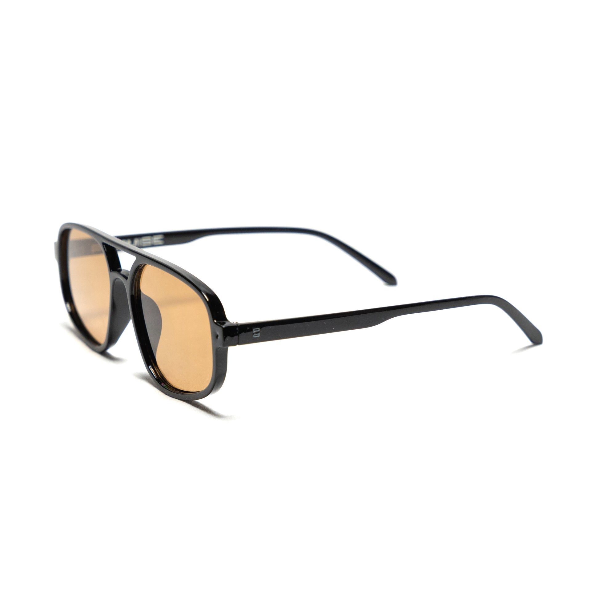 PROMISE Soho Tan occhiali da sole in PVC riciclato UV400 – Roma laterale