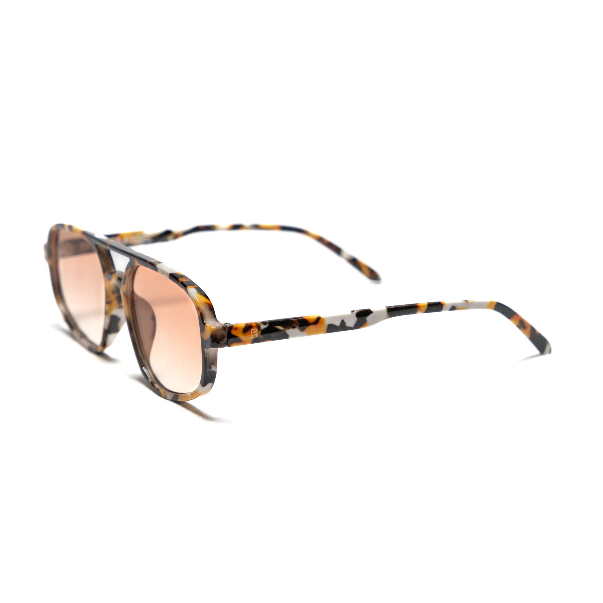 PROMISE Soho Tartarugato occhiali in PVC riciclato UV400 – Roma laterale