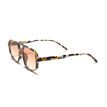 PROMISE Soho Tartarugato occhiali in PVC riciclato UV400 – Roma laterale